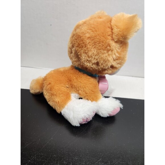 CPK Plush Cat With Pink Heart Speaker & Green Eyes Signed By Xavier Roberts - Picture 4 of 10